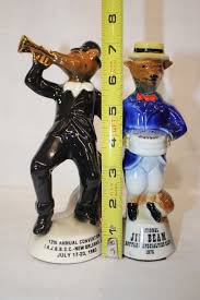 14pc Vintage Jim Beam Bottle Specialty Clubs Birthday ...