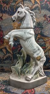 Vintage Jim Beam Whiskey Decanter Grey Rearing Horse - 1962 - Etsy Australia