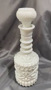 Vintage Milk Glass Decanter 11” Tall 28 oz. | eBay