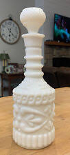Vintage White Milk Glass JB Decanter Liquor Bottle 12” Tall KY DRO 230/ 69 1 611 for sale online | eBay