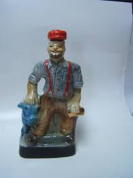 Ezra Brooks Decanter Paul Bunyan Brainerd MN Centennial 1970 ...