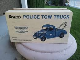 Jim Beam - 1935 Ford Police Tow Truck Decanter Sealed ...