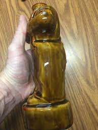 Vintage Rye Decanter Gentleman figure 12" | eBay