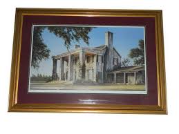 Framed Print By Jim Booth "tara Mansion", 1994. S