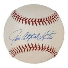 Jim "Catfish" Hunter Signed AL Baseball (JSA COA) New York ...