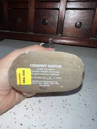 Vintage Jim Shore CHIMNEY SANTAS 8" Figurine Green Sack ...