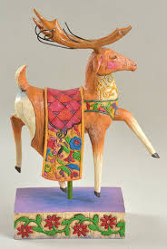 Jim Shore, Santa's Sleigh & Reindeer | Replacements, Ltd.