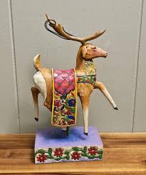 2004 Vintage Jim Shore Heartwood Creek Santa's Reindeer for ...