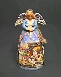 Jim Shore Nativity Angel Ornament Heartwood Creek 4005767 | eBay