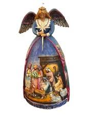 Jim Shore Christmas Angel 4003273 Nativity Gown Figurine a Star Shall Guide US for sale online | eBay