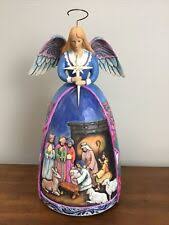 Jim Shore Heartwood Creek Angel a Star Shall Guide US Enesco 2006 Musical Music for sale online | eBay