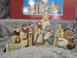 Kurt Adler Nativity Scene Screen TriFold Christmas Figurine Table Decoration Box 86131280931| eBay