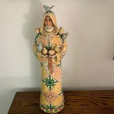 LOT 61. JIm Shore St. Francis Statue Heartwood Creek ...