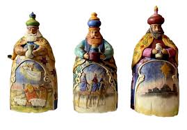 Jim Shore Three Wisemen Let Every Heart Prepare Him Room HTF ...