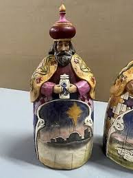 Jim Shore Wisemen Figurines Set of 3 #113256 Heartwood Creek ...