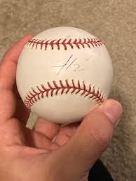 Rich Harden Autographed Baseball—Oakland | Mercari