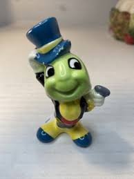 VTG Walt Disney Jiminy Cricket Pinocchio Ceramic 2.75" Figurine AA | eBay