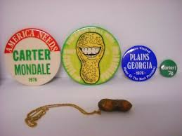 Lot of 5 - 4 Vintage Jimmy Carter Campaign Pinback Button ...