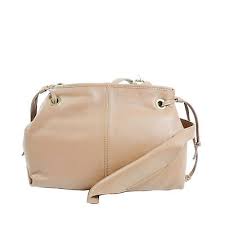 Gerard Darel Beige Leather Cinch Drawstring Small Crossbody ...