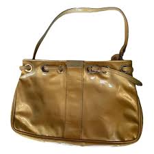 Handtas lakleer Jimmy Choo geel in Lakleer - 41920579