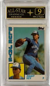 JIMMY KEY 1984 Topps Traded Baseball ROOKIE Card #62T ASG 9 ...