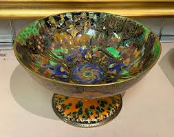 WEDGWOOD FAIRYLAND LUSTRE BOWL 27CMS DIAM - 16CMS (H ...