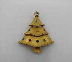 Lot of 3 Vintage Gold Tone Brooches and Earings / Trifari, JJ, GSK | eBay