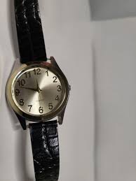 Mens Quartz Movement Japan Stainless Steel Genuine Steerhide Leather Black Watch | eBay