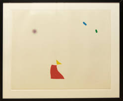 Lot - Joan Miro, Spanish (1893-1983), Plate 5 from Serie Mallorca, 1973, aquatint, ed. #2/50, 27 3/4 x 34 1/4 inches