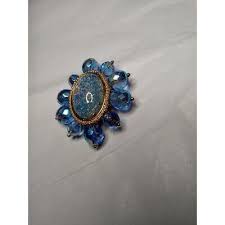 JOAN RIVERS Large Oval Dragon's Breath Stone with Aurora ...