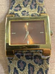 RARE Joan Rivers Classics Watch Gold Tone Stainless Clear V377 Untested | eBay