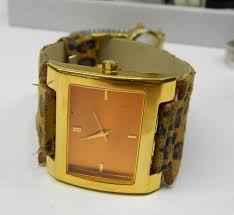 Joan Rivers Classics gold tone leopard print Lady's watch | eBay