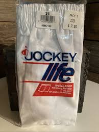 Vintage Jockey Life Tapered Boxers Size 34 Racing Side Vent ...