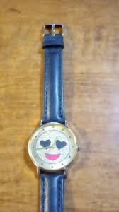 Smiley Face Hearts Ladies Watch, running with new battery ...