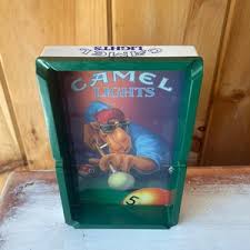 CAMEL LIGHTS Ashtray…r.j.r.t.c…plastic,..holds 6 Cigarettes ...