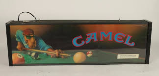 Camel Two Sided Lighted Bar Sign