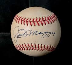 Joe DiMaggio Signed Official American League Baseball. JSA ...