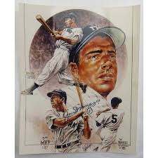 Joe DiMaggio Signed Auto Autograph 8x10 Photo JSA LOA BB31833