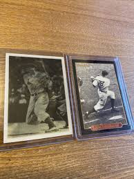 JOE DIMAGGIO 1988 Sportflics Decade Gretas #20 & 1993 ...