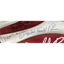 Arnold Palmer Signed Match Used Arnold Palmer Golf Bag BAS LOA