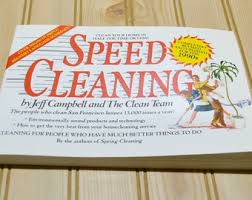 Vintage 1990s Book Speed Cleaning by Jeff Campbell and ...