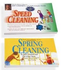 Jeff Campbell's Spring Cleaning & Speed Cleaning Book Combo