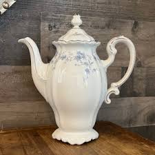 Johann Haviland Bavaria Germany Blue Garland Coffee Pot and Lid - Etsy