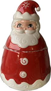 Johanna Parker Santa Canister New | Mercari