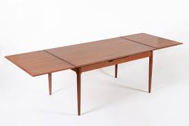 Mid Century Danish Teak Extension Dining Table by Kai ...
