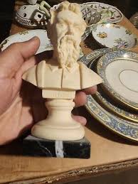 MICHELANGELO FIGURINE SCULPTOR G. RUGGERI MADE IN ITALY MARBLE BASE | eBay