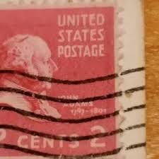 Post Card | Art | 2 Cents Stamp John Adams Rare 797181 ...