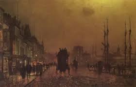 Glasgow Docks by John Atkinson Grimshaw Reproduction For Sale | 1st Art Gallery