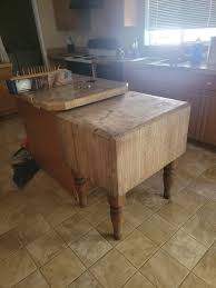 Vintage, Authentic, 1930's Era Butcher Block Antique Butcher ...