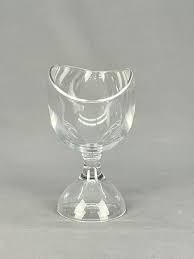 MCM Kosta Boda Vicke Lindstrand Footed 8" Clear Compote Bowl ...